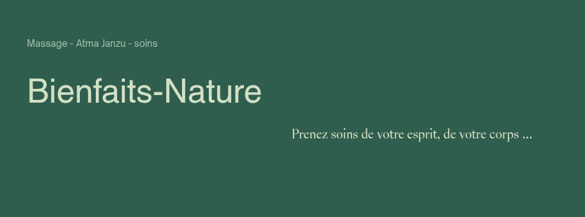 Bannière Bienfaits Nature